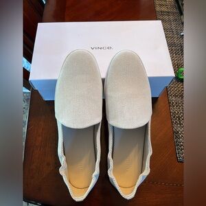 NEW Vince Perforated “Linen” Slip-Ons